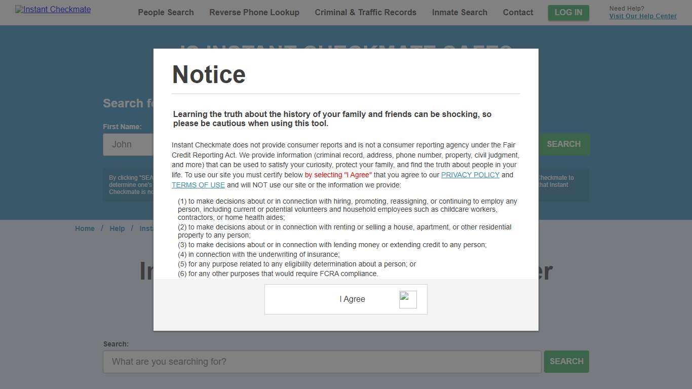 Is Instant Checkmate Safe? | Secure Online Background Checks